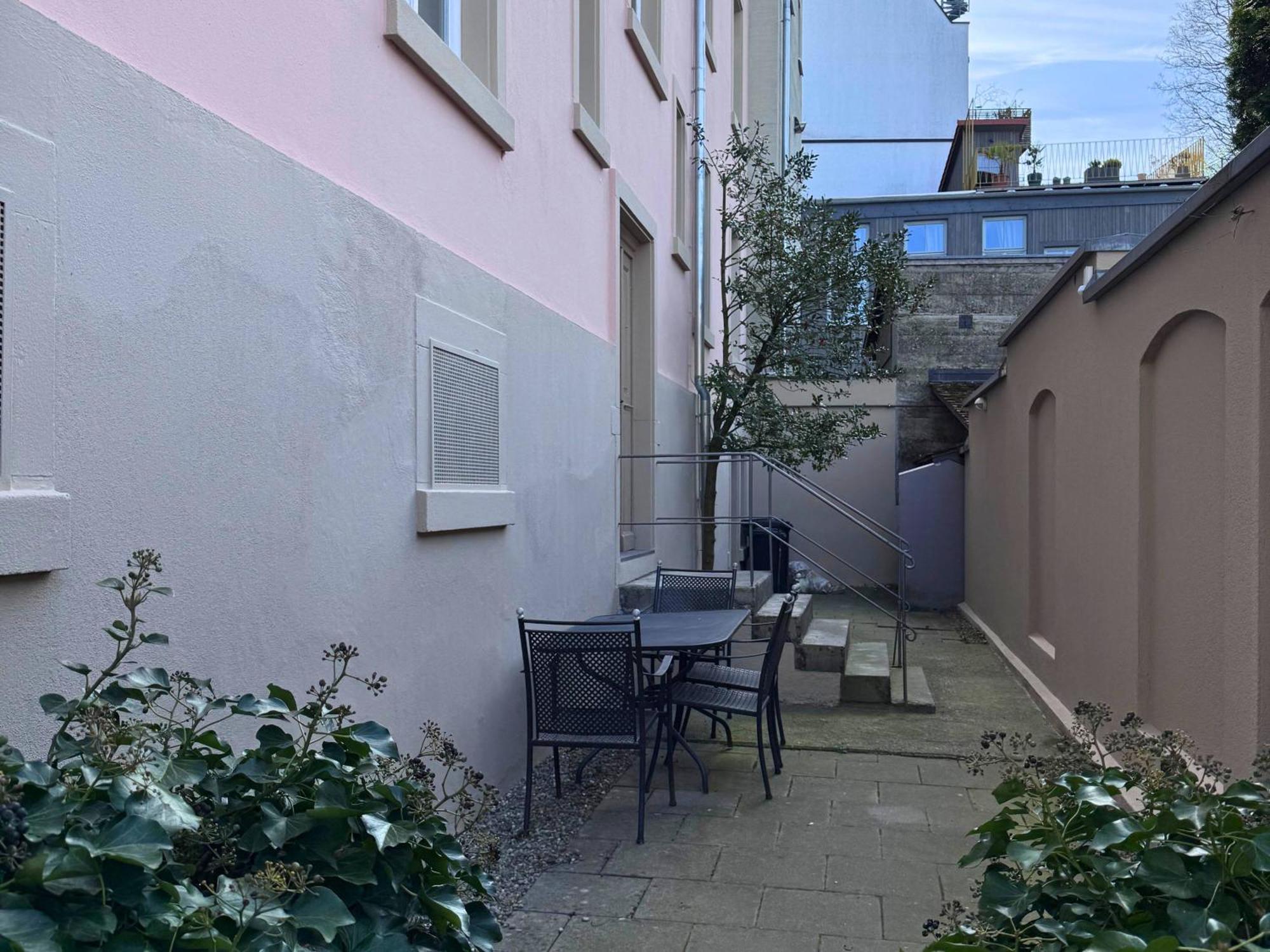 Seeglueck Seeliebe - Charmante Jugendstilwohnung Mit Parkplatz Direkt Im Zentrum Nahe Bahnhof Und Seeufer In Costanza Esterno foto